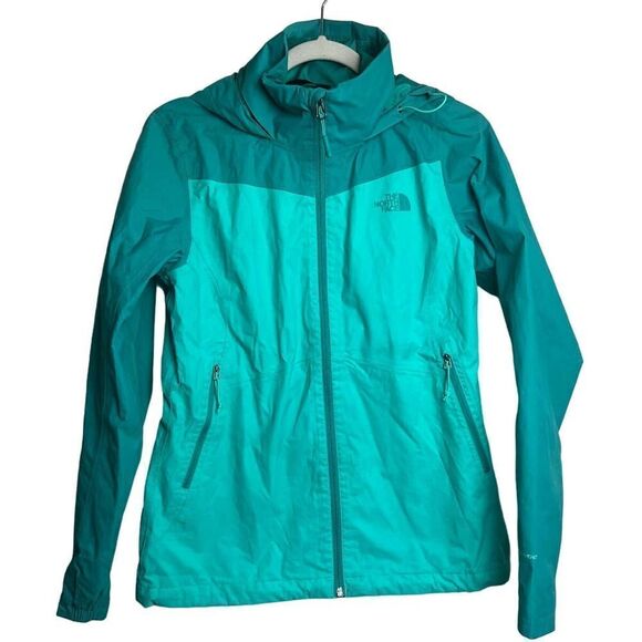 The North Face Green Antora Rain Jacket Women’s Sz. S - Picture 1 of 9